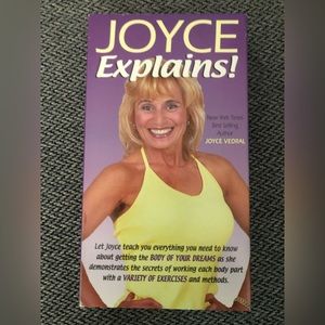 Joyce Explains VHS tape by Joyce Vedral